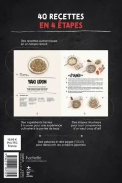 Recettes japonaises en 4 étapes. Des plats traditionnels en un temps record, Adrien Martin