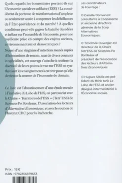 Regards d'économistes sur l'économie sociale et solidaire, Camille Dorival