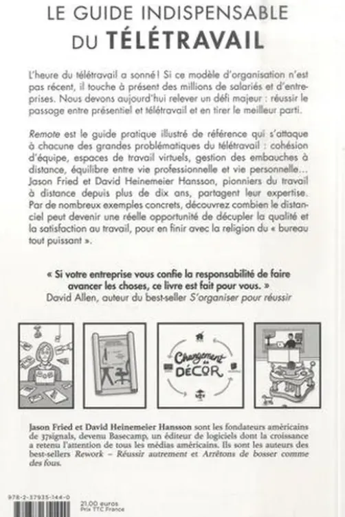 Remote. Le guide indispensable du télétravail, Jason Fried