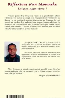 Réflexions d'un Manouche. Laissez-nous vivre !, Joseph Stimbach