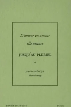 Rhapsodie rouge, Jean d' Amérique