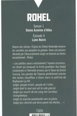 Rohel Saison 1 Dame Asmine d’Alba Tome 4 : Lune noire, Pierre Bordage