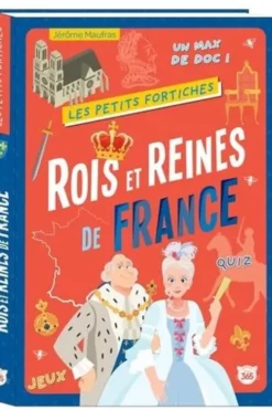 Rois et reines de France. Avec 1 crayon, Jérôme Maufras
