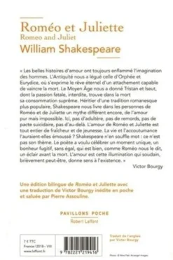Roméo et Juliette. Edition bilingue français-anglais, William Shakespeare
