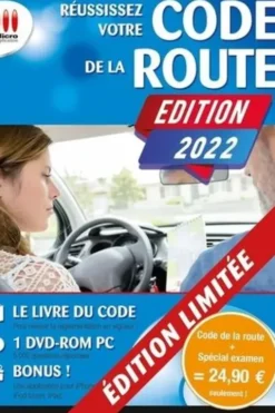Réussisez votre code de la route ; Code de la route spécial examen. Pack en 2 volumes, Edition 2022, avec 1 DVD-ROM, Avanquest