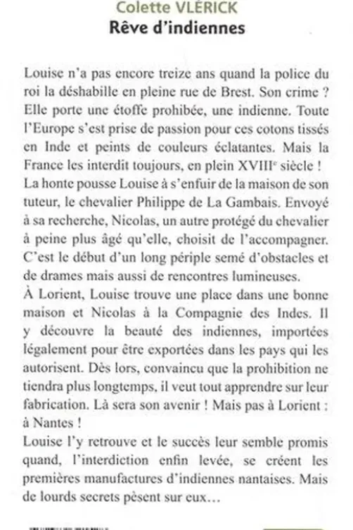 Rêve d'indiennes [EDITION EN GROS CARACTERES, Colette Vlérick