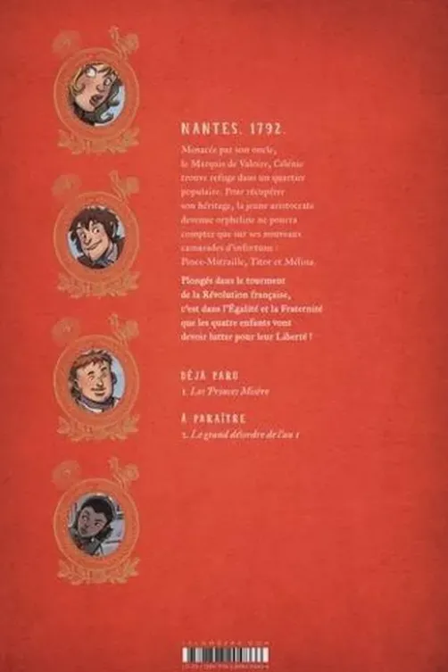 Révolutionnaires ! Tome 1 : Les Princes Misère, Régis Hautière