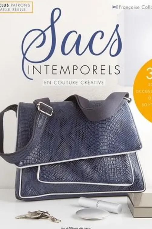 Sacs intemporels en couture créative, Françoise Collomb
