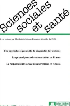 Sciences Sociales et Santé Volume 35 N° 3, Septembre 2017, Hélène Bretin