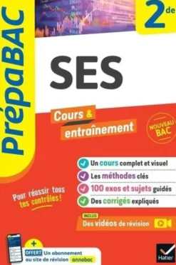 SES 2de. Edition 2024, Sylvain Leder