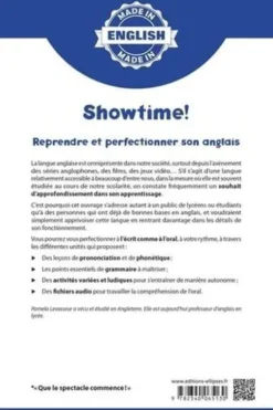 Showtime ! Reprendre et perfectionner son anglais B1/B2, Pamela Levasseur
