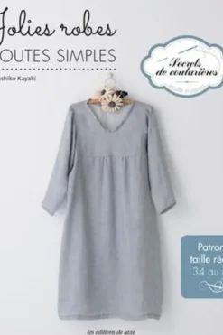 Simple style dress. A porter seules ou superposées, Machiko Kayaki