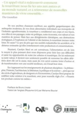 Sitopia. Comment la nourriture pourrait sauver le monde, Carolyn Steel
