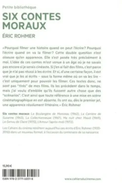 Six contes moraux, Eric Rohmer