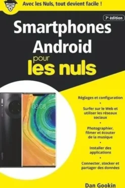 Smartphones Android poche pour les nuls. 7e édition, Dan Gookin