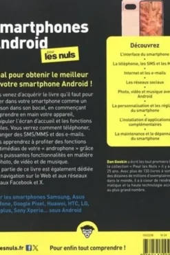 Smartphones Android pour les Nuls. 12e édition, Dan Gookin