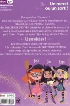 1,2,3... Sorcières d'enfer ! Tome 2 : Un merci ou un sort !, Fanny Joly