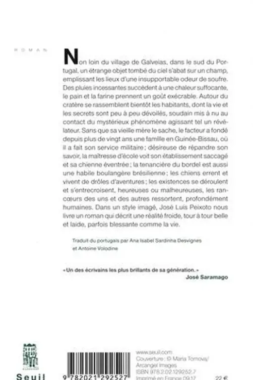 Soufre, José Luís Peixoto