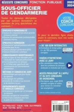 Sous-officier de gendarmerie. Concours externe, interne, Catégorie B, Edition 2023-2024, Philippe Alban