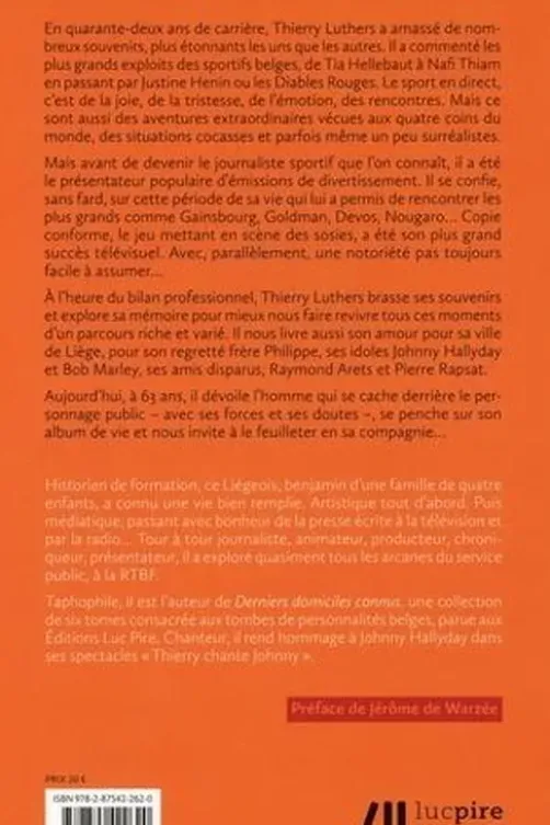 Souvenirs, souvenirs, Thierry Luthers