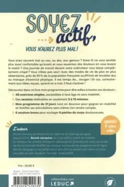 Soyez actif, vous n'aurez plus mal !, Benoît Jacquiau
