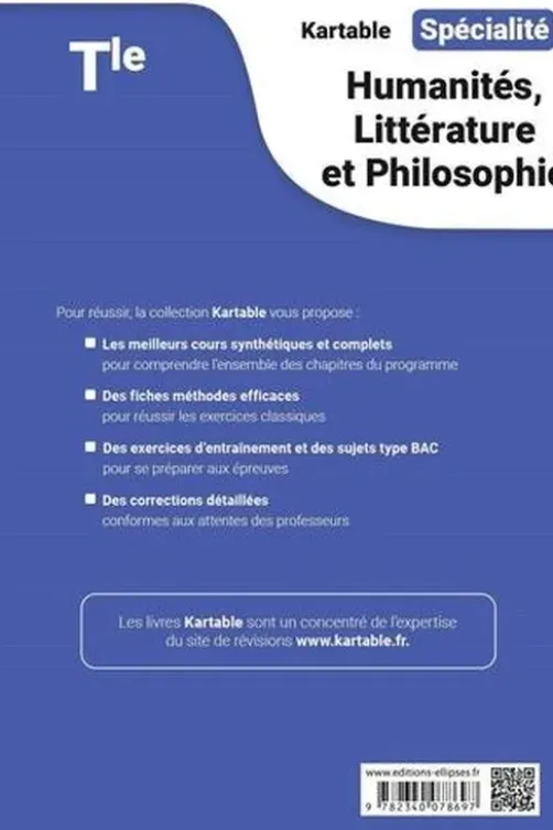 Spécialité Humanités, littérature et philosophie Tle, Ellipses marketing