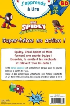 Spidey et ses amis extraordinaires : Super-héros en action ! Fin de CP- CE1, Isabelle Albertin