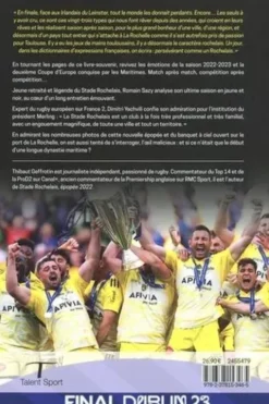 Stade Rochelais. L'épopée fantastique des Maritimes, Edition 2023, Thibaut Geffrotin