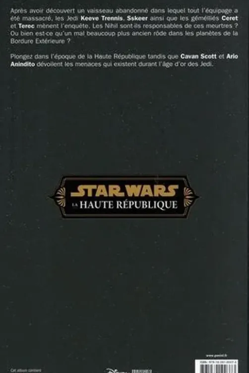 Star Wars - La Haute République Phase 1 Tome 2 : Dans les profondeurs, Cavan Scott