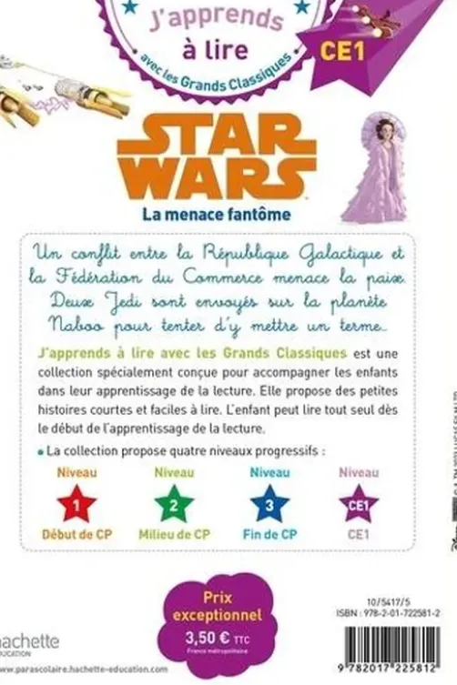 Star Wars : La menace fantôme. CE1, Isabelle Albertin