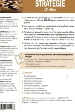 Stratégie. Le manuel du management stratégique, Jean-Pierre Helfer