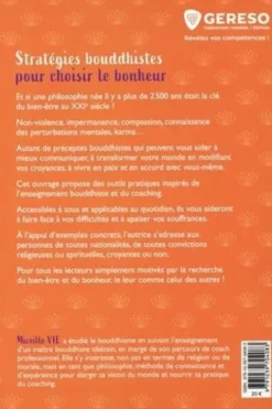 Stratégies bouddhistes pour choisir le bonheur. Les notions fondamentales du bouddhisme appliquées au développement personnel, Mireille Vie