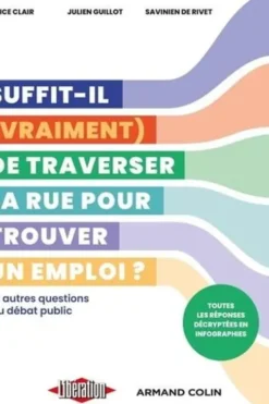 Suffit-il (vraiment) de traverser la rue pour trouver un emploi ? Et autres questions du débat public, Alice Clair