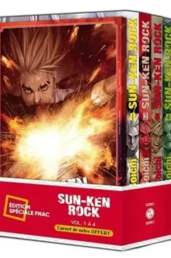 Sun-Ken Rock Tome 1 à 4 : Pack spécial avec carnet de notes offert, Boichi