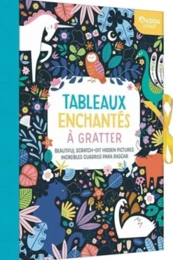 Tableaux enchantés à gratter. Beautiful scratch-off hidden pictures increibles cuadros para rascar, Anna Deegan