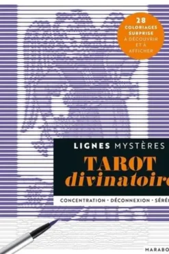 Tarot divinatoire. 28 coloriages surprise à découvrir et à afficher, Ellise