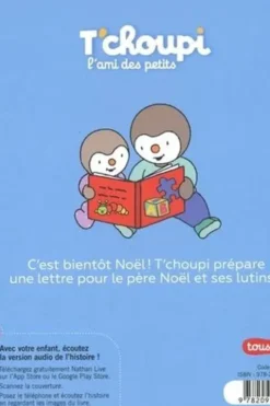 T'choupi, l'ami des petits Tome 86 : T'choupi écrit au père Noël, Thierry Courtin