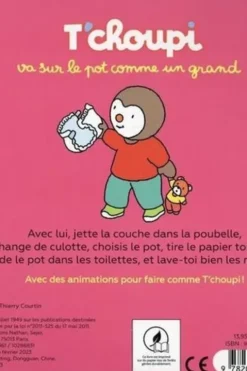 T'choupi va sur le pot comme un grand, Thierry Courtin