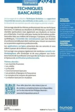 Techniques bancaires. Edition 2021, Philippe Monnier