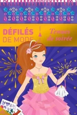 Tenues de soirées. Avec + de 200 autocollants et des strass, Gaëlle Souppart