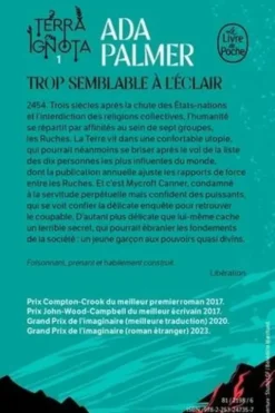 Terra Ignota Tome 1 : Trop semblable à l'éclair, Ada Palmer