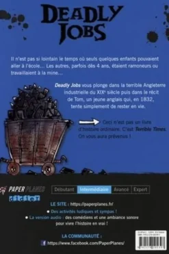Terrible times : Deadly jobs. Intermédiaire, Edition en anglais, Philippa Boston