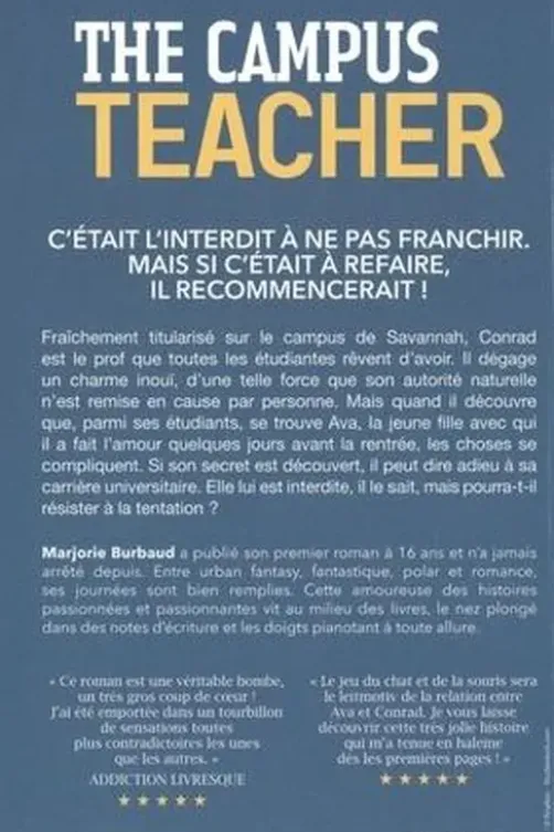 The Campus Teacher, Marjorie Burbaud