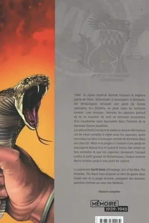 The lion and the eagle, Garth Ennis