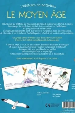 The Middle Ages. My History Activity Book, Edition en anglais, Emilie Ramon