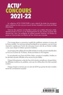 Thèmes sanitaires et sociaux. Cours et QCM, Edition 2021-2022, Nicolas Brault