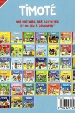 Timoté : Timoté visite le château de Versailles. Avec 1 jeu à détacher, Emmanuelle Massonaud