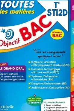 Tle STI2D Toutes les matières. Edition 2024, Fethi Benguella