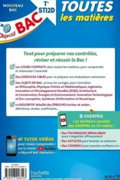 Tle STI2D Toutes les matières. Edition 2024, Fethi Benguella