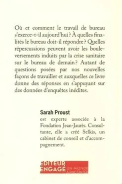 Télétravail : la fin du bureau ?, Sarah Proust